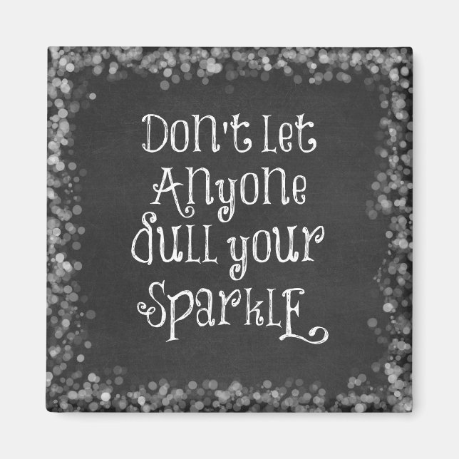 Lass niemandem, dein Sparkassangebot zu verwässern Magnet (Vorne)