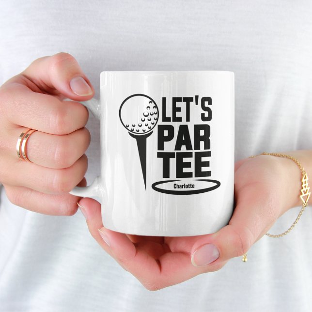 Lass Par T-Shirt Golf Funny Personalisiert Kaffeetasse (Von Creator hochgeladen)