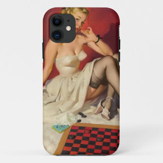 Lass Play a Game - Retro Pinup Girl Case-Mate iPhone Hülle