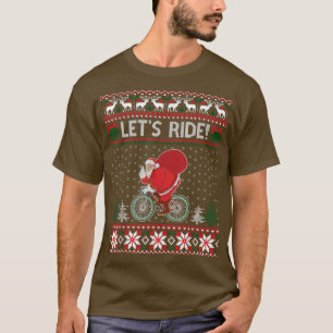 Lass Ride Bicycle Ugly Weihnachten Pullover Funny
