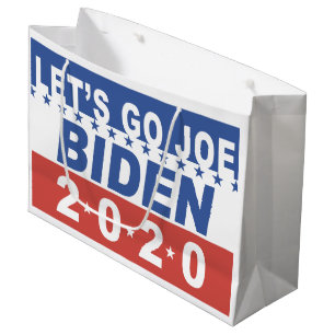 Lass, s Go Joe Biden 2020 Wahl Große Geschenktüte