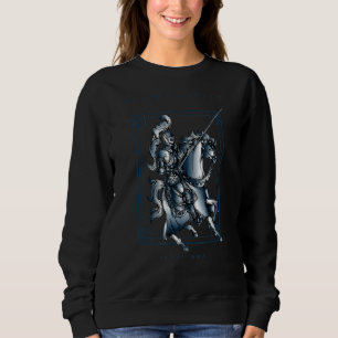 Lass S Grapple White Knight Jiu Jitsu Mixed Martia Sweatshirt