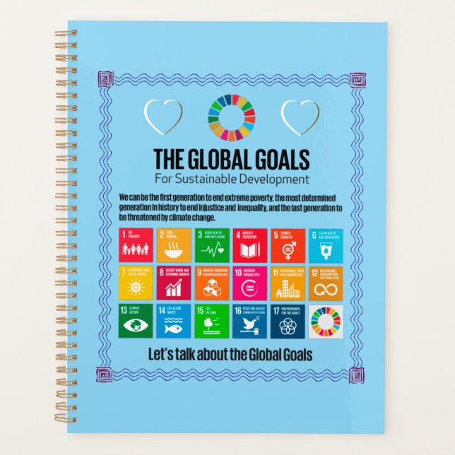 Lass’s Talk Purpose-Driven Planner für Changemaker Planer (Vorderseite)