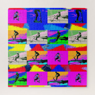 Lass Scoot - Stunt Scooter Rider Puzzle