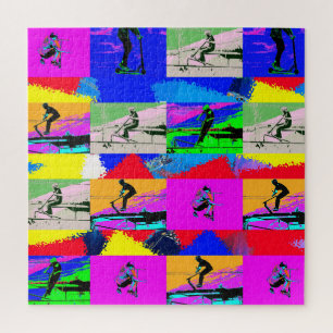 Lass Scoot - Stunt Scooter Rider Puzzle