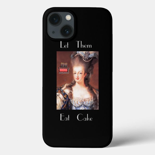 Lass sie essen Cake Marie Antoinette Case-Mate iPhone Hülle (Rückseite)
