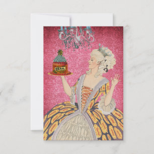 Lass sie essen Kuchen ~ Einladungen / UAWG