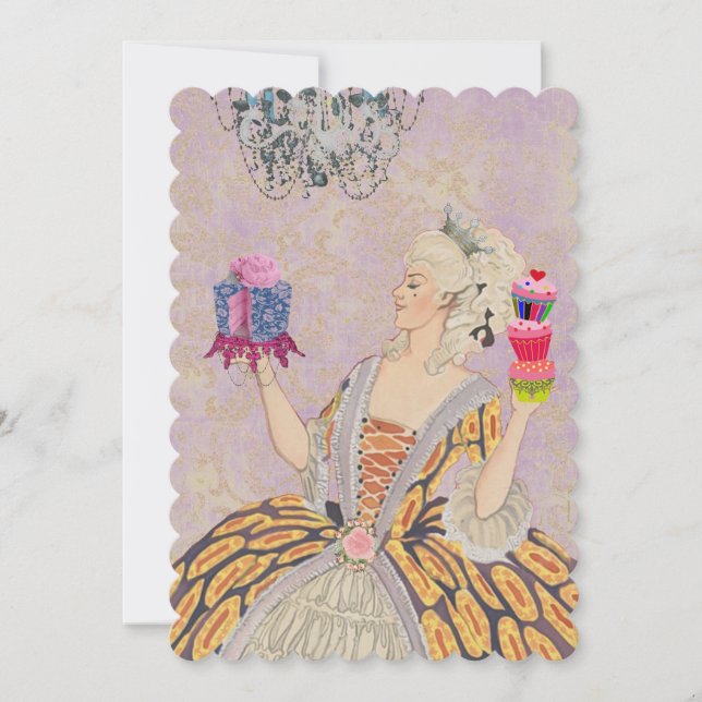 Lass sie essen Kuchen ~ Einladungen / UAWG (Vorderseite)