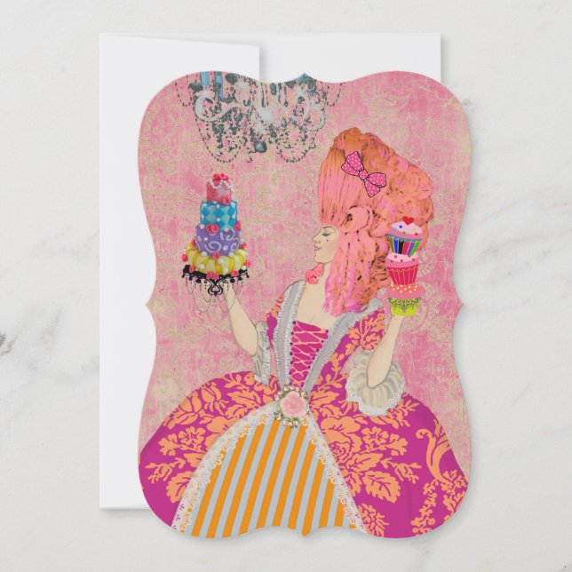 Lass sie essen Kuchen ~ Einladungen / UAWG #12 (Vorderseite)