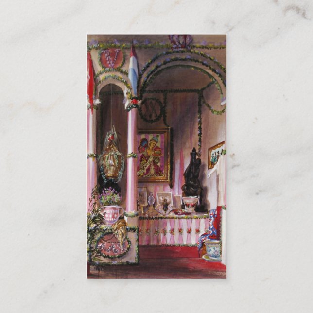 Lass sie essen Kuchen I ~ Visitenkarten Visitenkarte (Vorderseite)