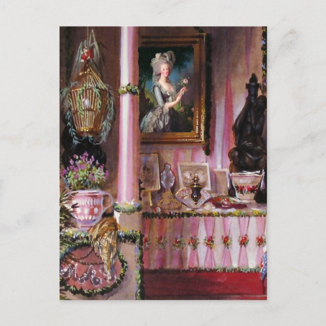 Lass sie essen Kuchen ~ Postkarte / Einladungen (Vorderseite)