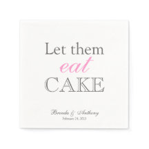 Lass sie essen Napkins