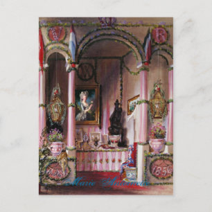 Lass sie Kuchen essen - Postkarte / Einladungen /
