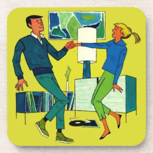 Lass-Tanz Getränkeuntersetzer