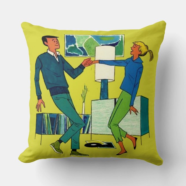 Lass-Tanz Kissen (Vorderseite)