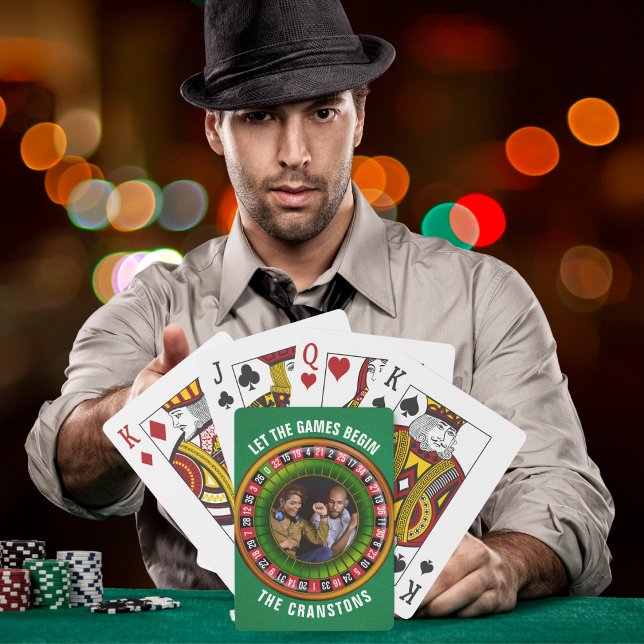 Lass The Games Begin Roulette Design Spielkarten (Von Creator hochgeladen)