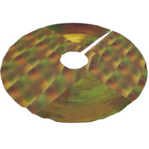 "Lass the Gold & Green Play" Weihnachtsbaumrock