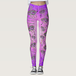 Lass The Good Times Roll - Mardi Gras Leggings