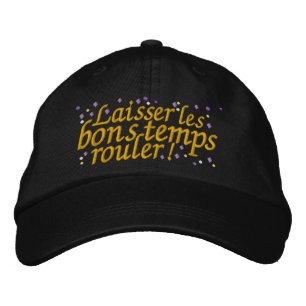 Lass the Good Times Roll New Orleans Bestickte Kappe