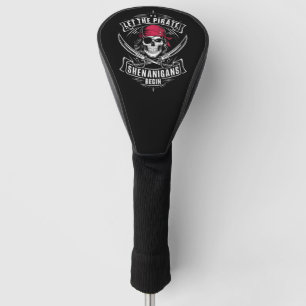 Lass The Pirate Shenanigans Beginnt Halloween Skul Golf Headcover