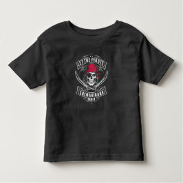 Lass The Pirate Shenanigans Beginnt Halloween Skul Kleinkind T-shirt