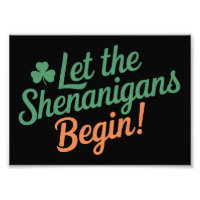 Lass The Shenanigans Begin Funny Irish St Patricks