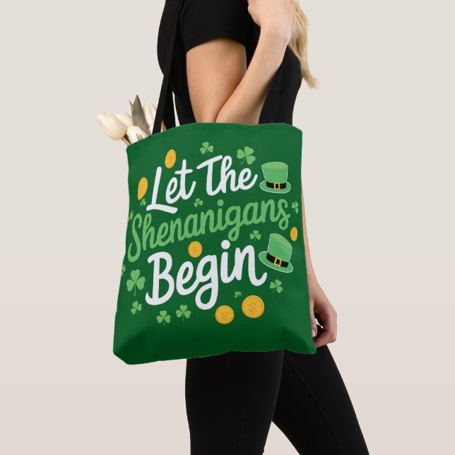 Lass The Shenanigans Begin Funny St Patrick's Day (Von Nahem)