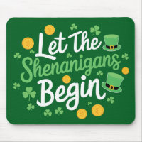 Lass The Shenanigans Begin Funny St Patrick's Day