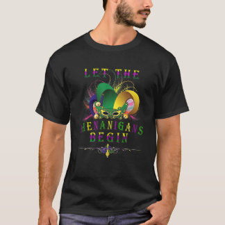 Lass The Shenanigans Begin Mardi Gras 2022 Parade T-Shirt