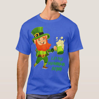 Lass The Shenanigans Begin St Patricks Day 2022 T-Shirt
