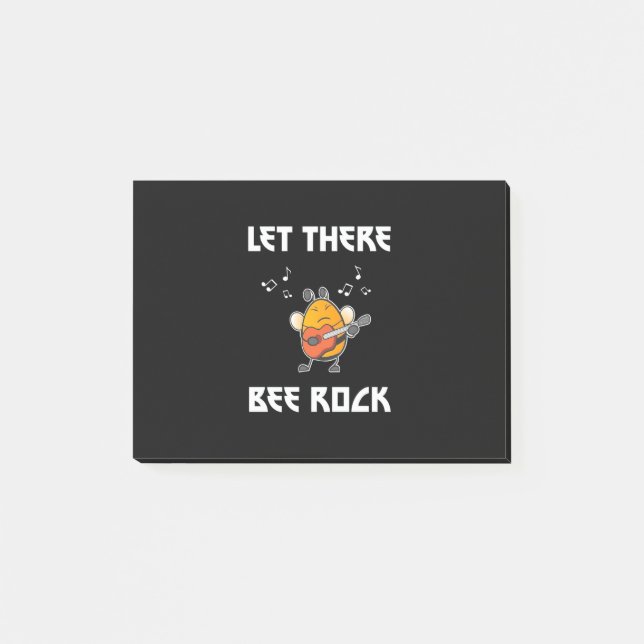 Lass There Bee Rock Post-it Klebezettel (Vorderseite)