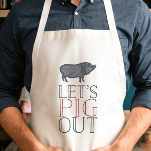 Lass uns ausgehen   Summer GRILLEN Schürze