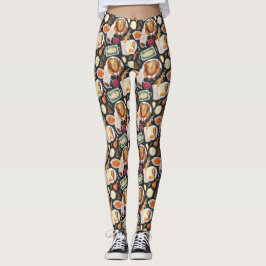 Lass uns ausgestopfte Erntedank-Stretchy-Pants bek Leggings