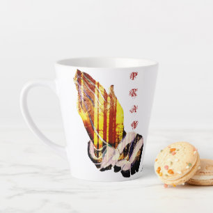 "Lass uns beten" Milchtasse