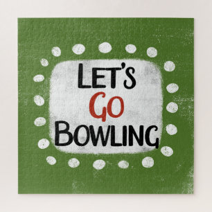 Lass uns Bowling Jigsaw Puzzle gehen