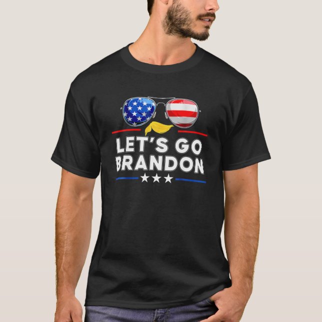 Lass uns Brandon Funny Chant gehen T-Shirt (Vorderseite)