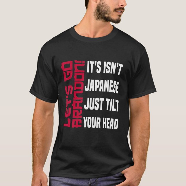 Lass uns Brandon gehen, es ist nicht Japanisch, nu T-Shirt (Vorderseite)