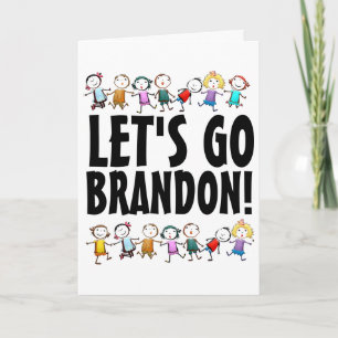 LASS UNS BRANDON GEHEN! FUNNY-GEBURTSTAGSKARTEN KARTE