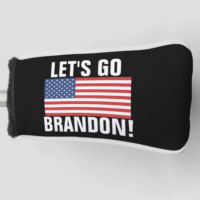 LASS UNS BRANDON GEHEN! GOLFKOPFDECKE GOLF HEADCOVER (Vorderseite)