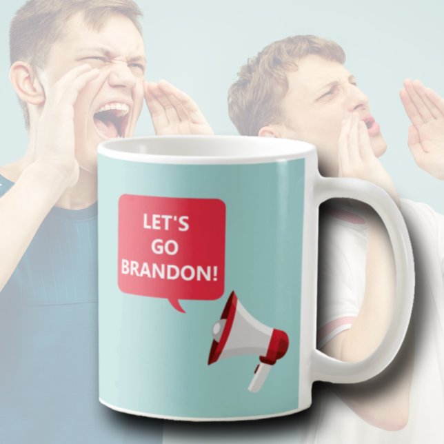 Lass uns Brandon gehen! Tasse (Von Creator hochgeladen)