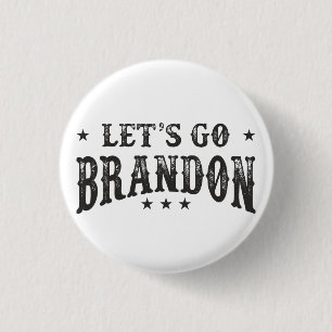 Lass uns Brandon losgehen Button