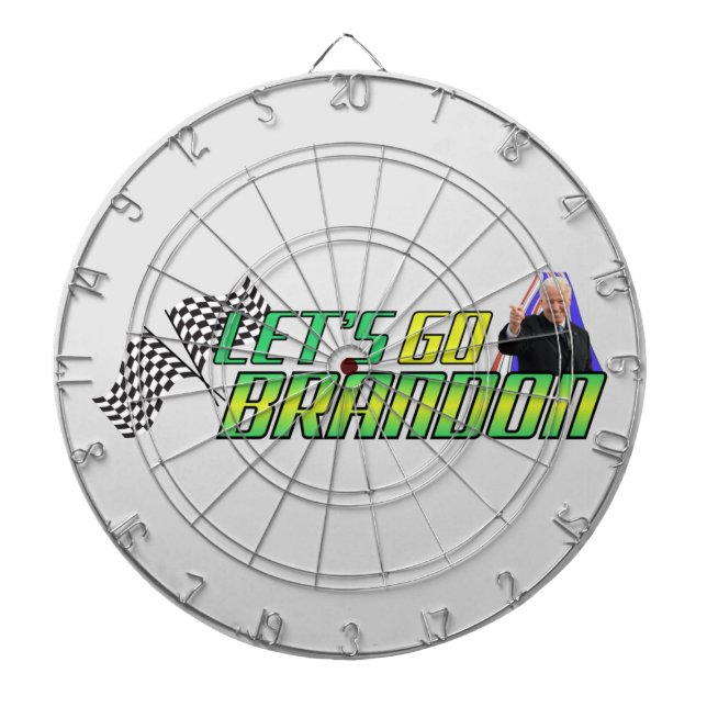Lass uns Brandon losgehen Dartscheibe (vorne)