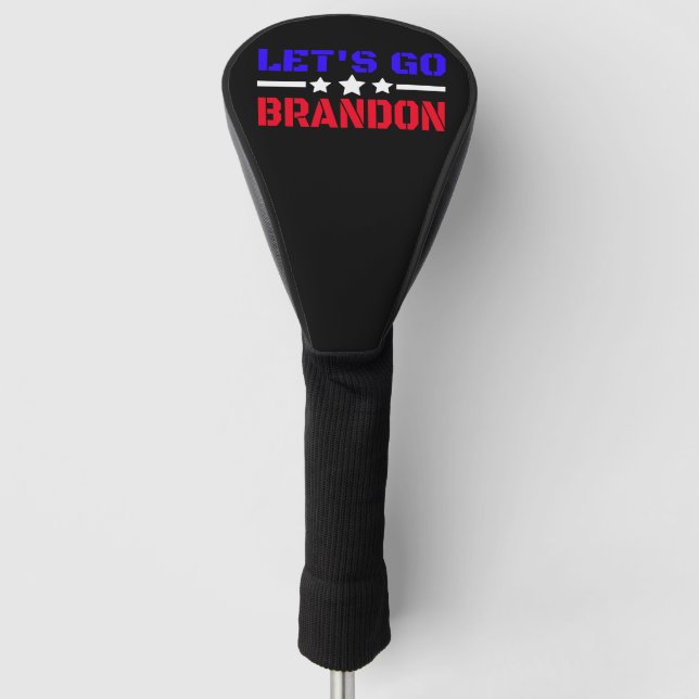 Lass uns Brandon losgehen Golf Headcover (Vorderseite)