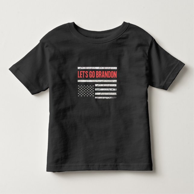 Lass uns Brandon losgehen Kleinkind T-shirt (Vorderseite)