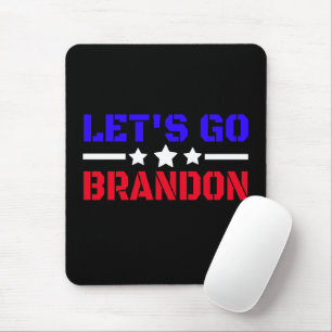Lass uns Brandon losgehen Mousepad
