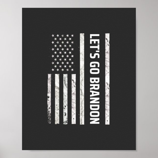 Lass uns Brandon losgehen Poster (Vorne)