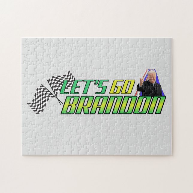 Lass uns Brandon losgehen Puzzle (Horizontal)