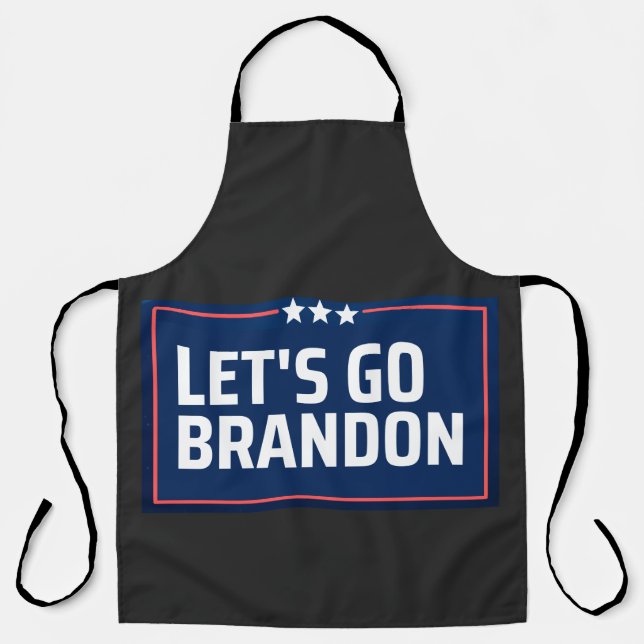 Lass uns Brandon losgehen Schürze (Vorderseite)