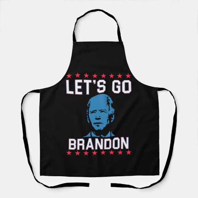 Lass uns Brandon losgehen Schürze (Vorderseite)