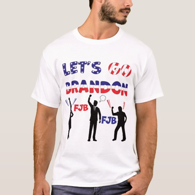 Lass uns Brandon losgehen T-Shirt (Vorderseite)